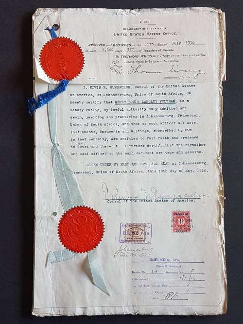 Documents Related to Import and Distribution Agreement between US Company and SA Mining Houses