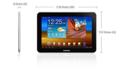 galaxy tab GT-P7300 16gb