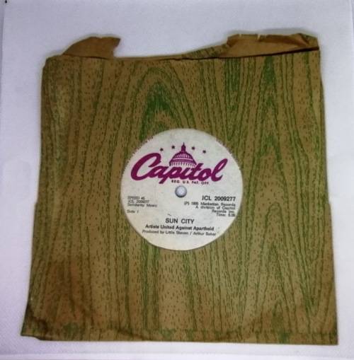 45 Vinyl Record `Sun City` 1985 Rare