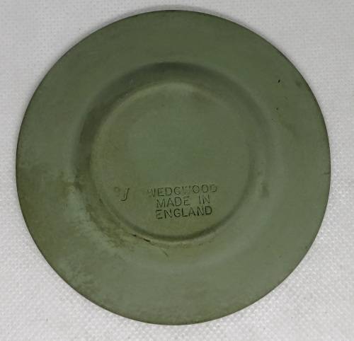 WEDGWOOD ASHTRAY Jasperware Vintage Green