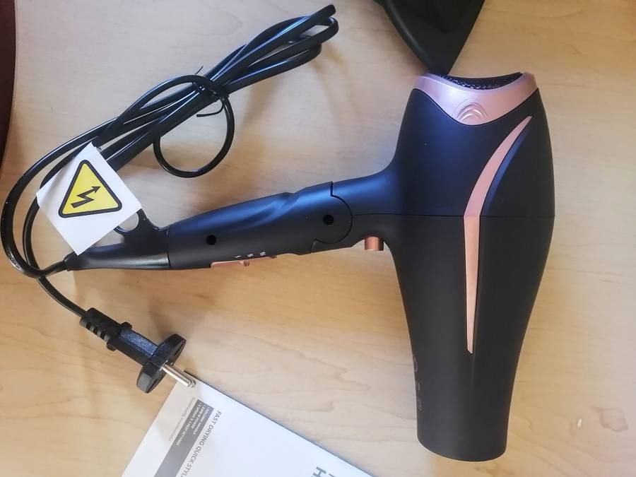 HAIRDRYER Foldable Safeway New-in-box