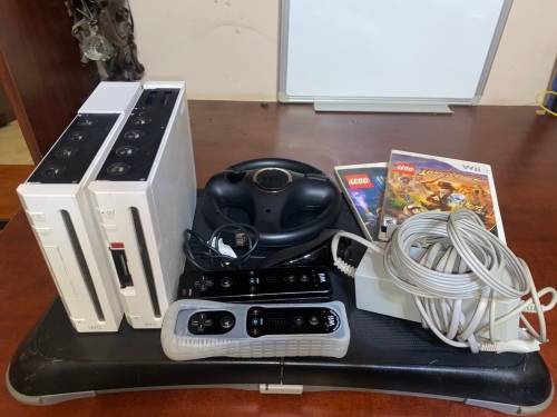 2 x WII CONSOLES WITH ACCESSORIES
