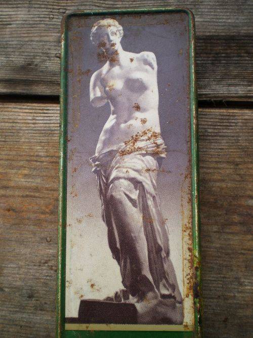 Rare Antique Venus Perfect Pencils Tin Made In England
