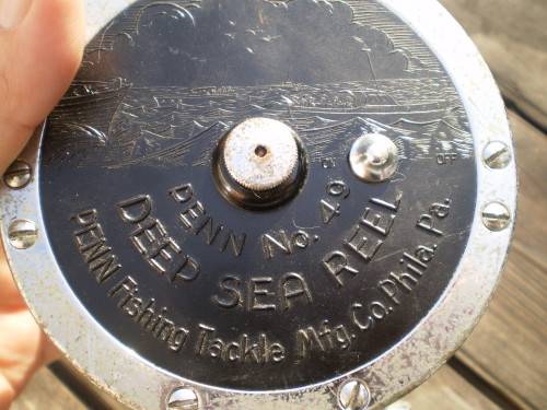 Vintage Penn no. 49 Deep Sea Reel very good condition