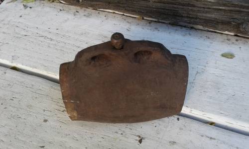 Antique Wooden Primitive Hand Carved Water Bottle