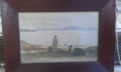 Alexander Forbes Irvine FORBES (1871 - 1959) Woodstock Beach Cape Town Oil On Canvas