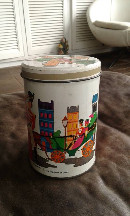 Vintage Rare Quality Street Tin Wilson Rowntree East London South Africa