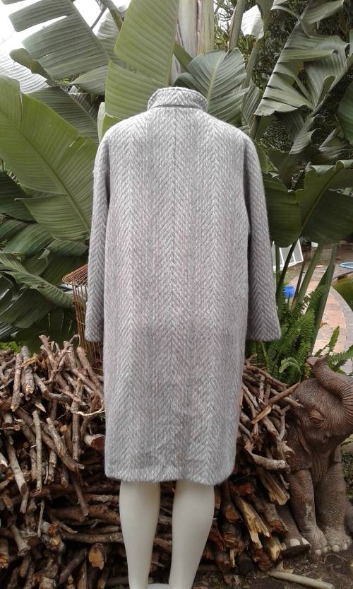 Luxury Sager Mohair Wool Winter Designer Coat Exquisite Finishes By Koehler Kraenzer 14 to 16