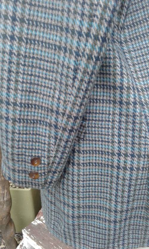 Vintage 1990s Pure New Wool Blazer By Galleria Size 14 Made In Italy