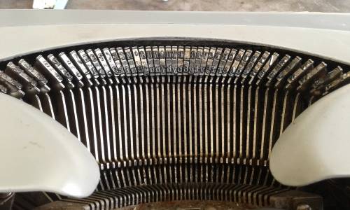 Rare Royal 1950s Vintage Typewriter Royalite 10 Made In The Netherlands