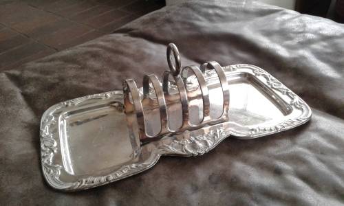 Silver Plated Toast Rack 25cm x 13cm