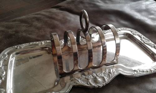 Silver Plated Toast Rack 25cm x 13cm