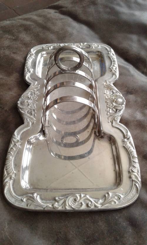 Silver Plated Toast Rack 25cm x 13cm