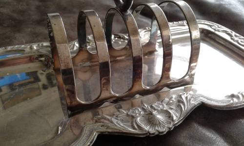 Silver Plated Toast Rack 25cm x 13cm