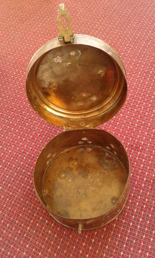 Antique Brass Box