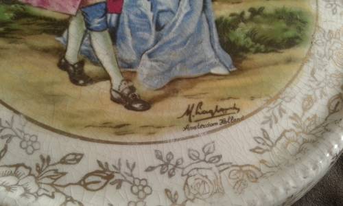 James Kent Longton Tea Pot Stand ROMANCE Amsterdam Holland