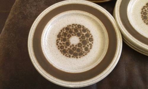 Vintage Mid Century Modern Staffordshire Kiln Craft Ironstone Tableware Coffee Tea Set