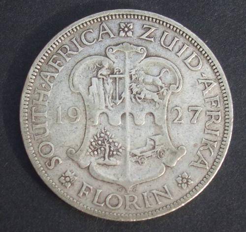 RARE Union 1927 Florin Mintage Only 398 541
