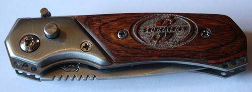 Stormers Laser Engraved Pocket Knife