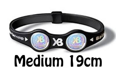 Black XB Balance Extreme Bracelet (Medium 19cm) BUY 2 AND GET 1 FREE!!!!!!!!!