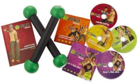 Zumba Fitness Total Body Transformation System DVD Set