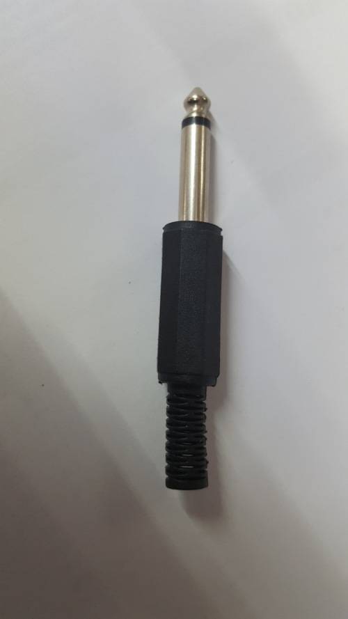 6.3 MONO BLACK PLASTIC PLUG