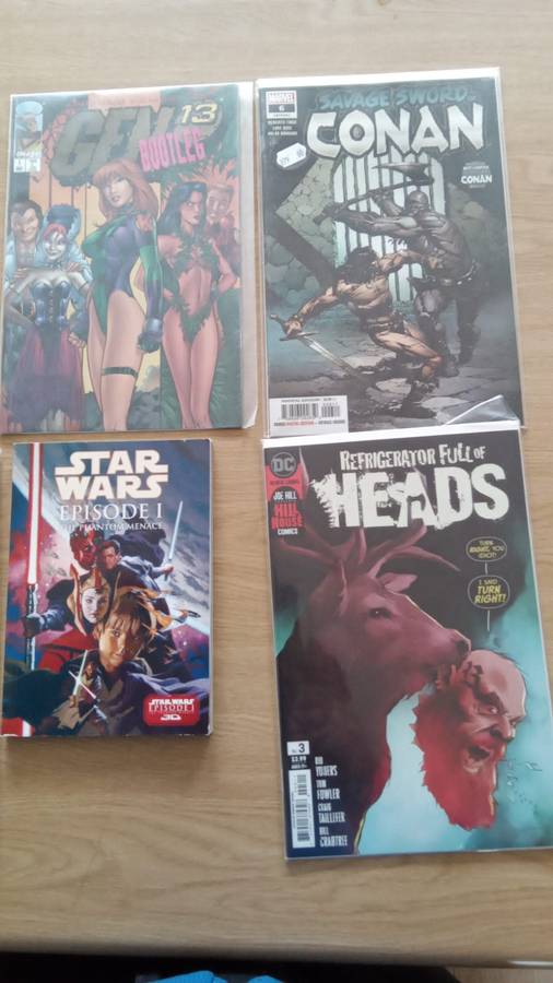 Assorted Star Wars, Marvel, Indie, DC comic/TPB lot