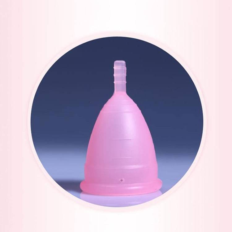 Medical Grade Silicone Menstrual Cup for Women Feminine Hygiene Product (L)