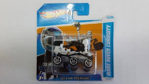 Hot Wheels 1:64 Mars Rover Curiosity