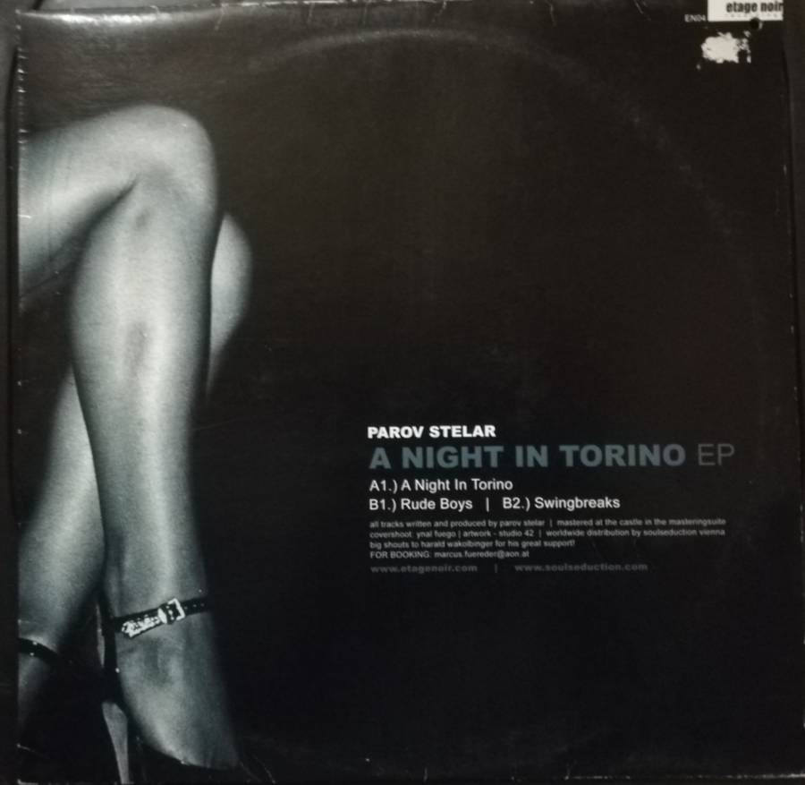 PAROV STELAR - A NIGHT I TORINO EP - 12` VINYL