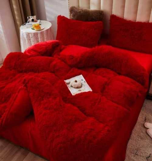 fluffy comforters