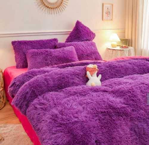 fluffy comforters