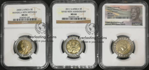 R5 SET 2008, 2011 AND 2018 ms66