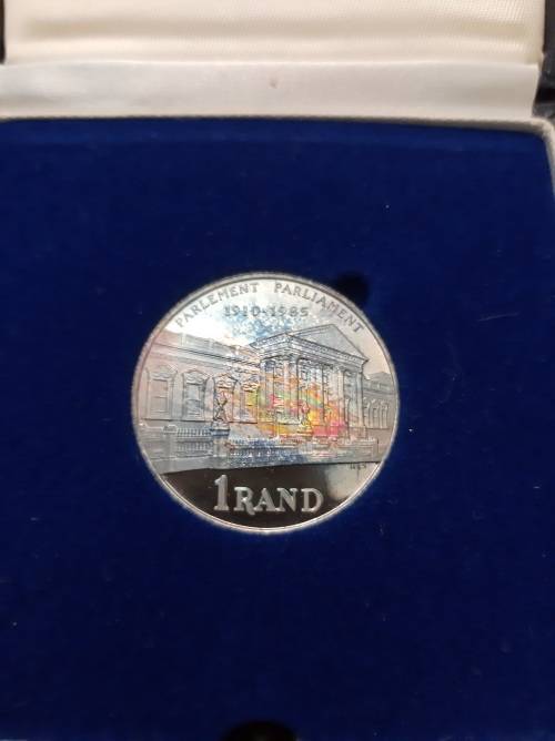 1985 Silver Proof R1 Parliament