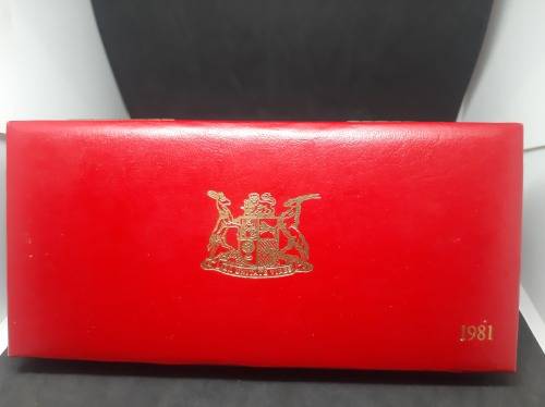 1981 Long Proof Set No Gold