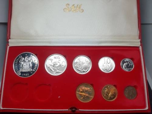 1981 Long Proof Set No Gold