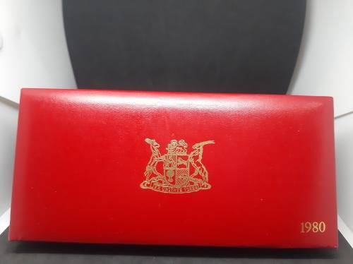 1980 Long Proof Set No Gold
