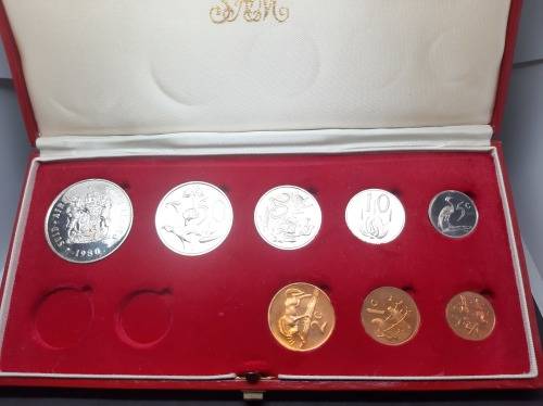 1980 Long Proof Set No Gold