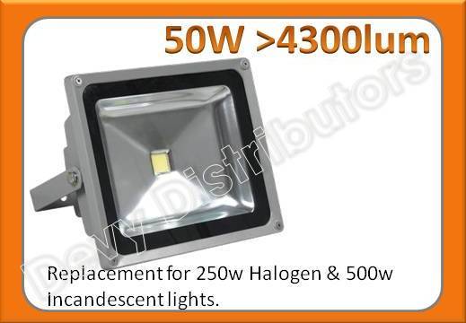 50W LED FLOODLIGHT - 4300LUMENS