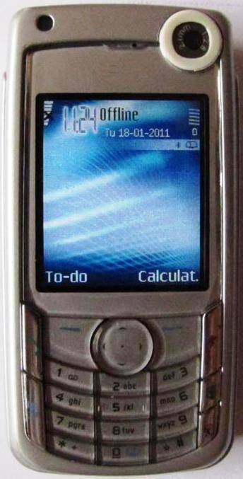 NOKIA 6680 WITH DUAL CAMERA - WORKING - WITH CHARGER AND HEADSET