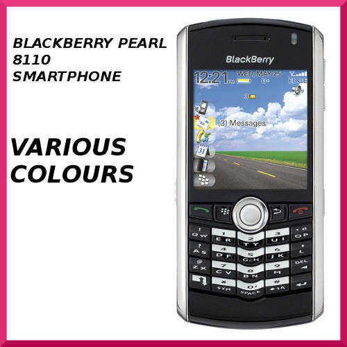 BLACKBERRY Pearl 8110 Smartphone - PINK, BLACK, GRAY, RED