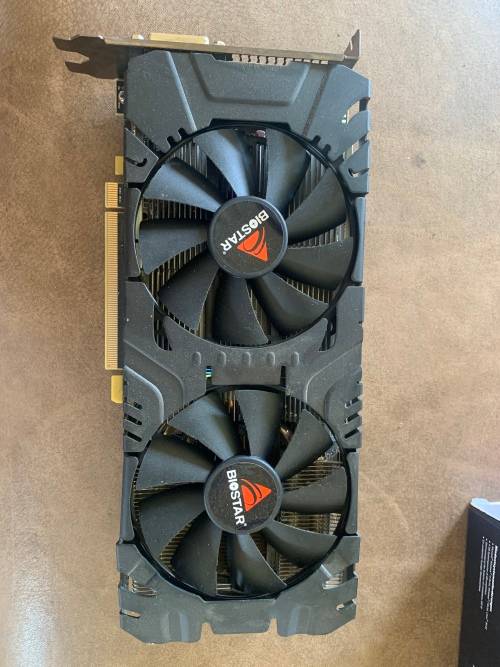 Biostar RX580 8gb Graphics Card