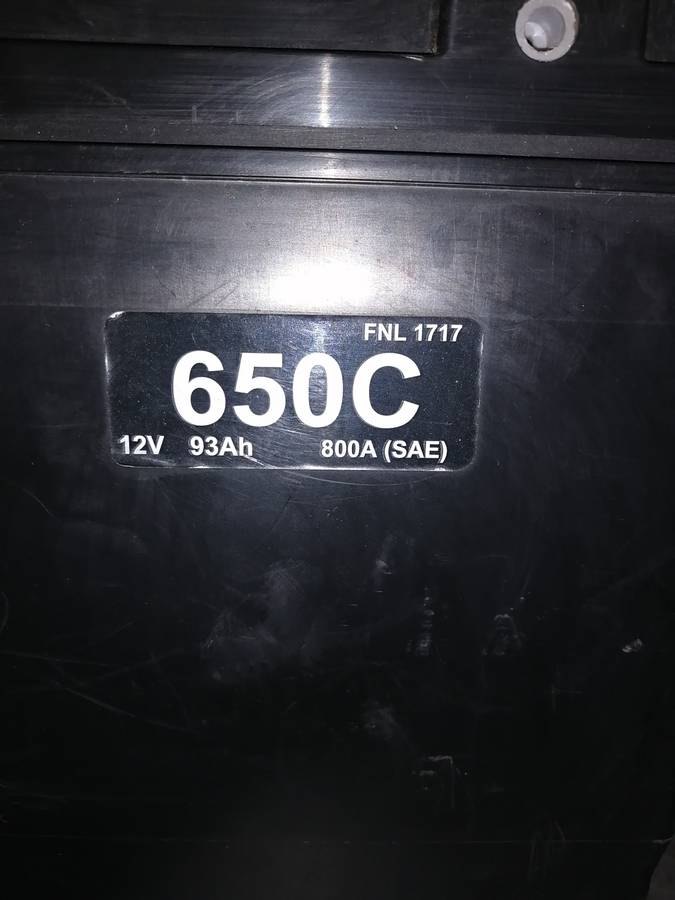 Raylite 650c 93ah 12v battery