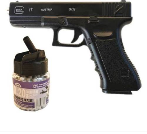 2 airsoft bb gun glock 17 6mm