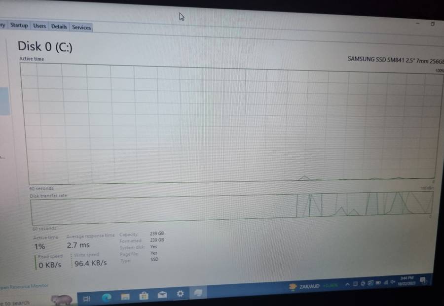 **EXCELLENT**LENOVO T580**8th GEN i5**12GB DDR4**256 SSD**