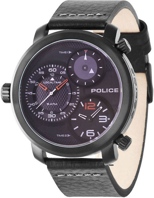 POLICE Mamba Triple Timezone Gents Quartz Dress  Watch"GREAT WATCH,BETTER PRICE!!"