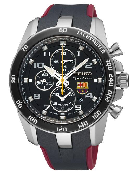 SEIKO Sportura *Barcelona FC* Chronograph Gents Watch(LIMITED EDITION)