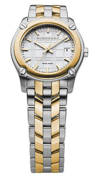 Latest BURBERRY "Heritage" Ladies Two-Tone Dress Watch(MAY MADNESS SALE!!)
