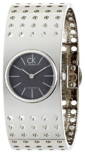 *NEW* CALVIN KLEIN Silver Grid Ladies Quartz Watch (SWISS MASTERPIECE)