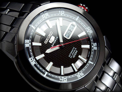 New SEIKO 5 Sports Automatic See-Thru Gents Day/Date Watch "WHAT A BEAUTY!!"